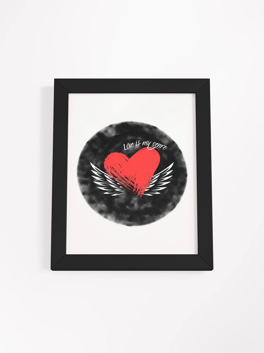 Love is my Genre Framed Poster product image (4)