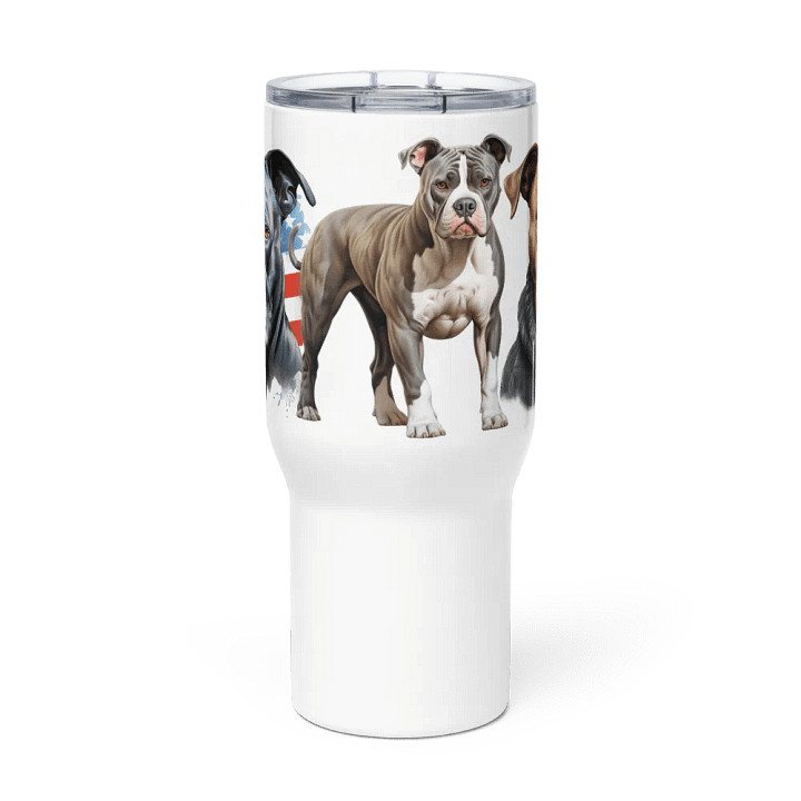 Patriotic Pups Travel Mug product image (2)