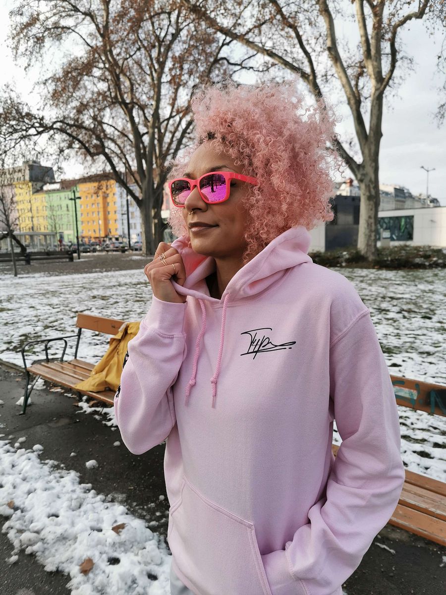T4P Hoodie Pink/Black (Gildan Classic) product image (6)