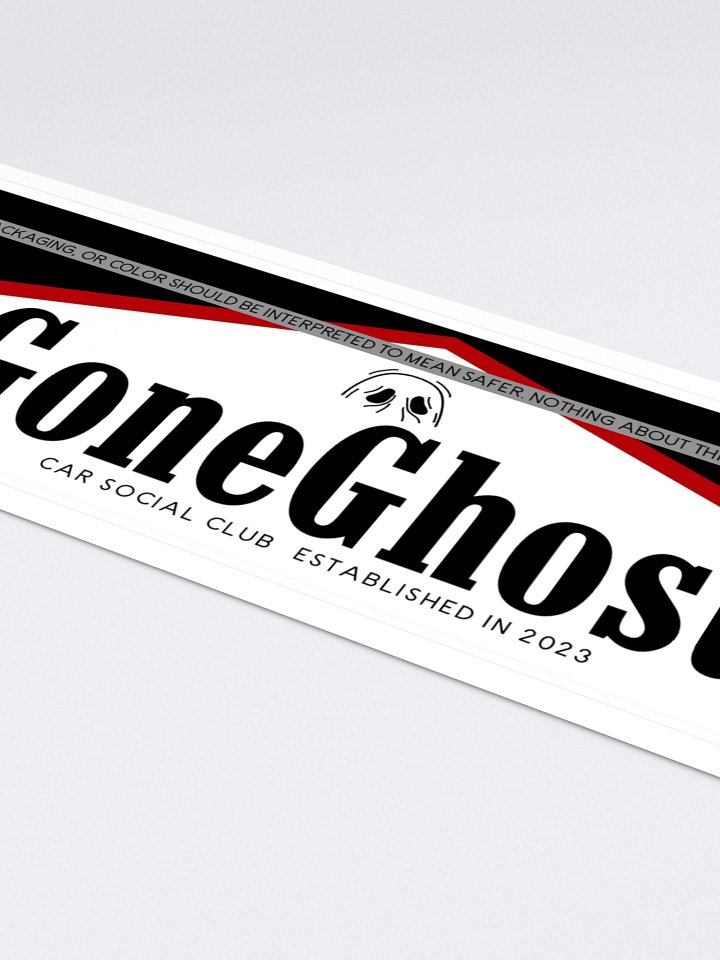GoneGhost BrandLabel Sticker product image (2)