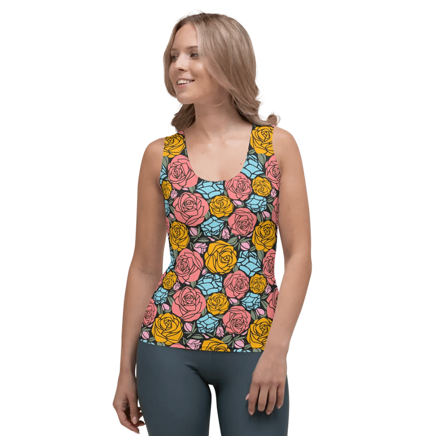 Rose Garden Dreams Tank Top product image (1)