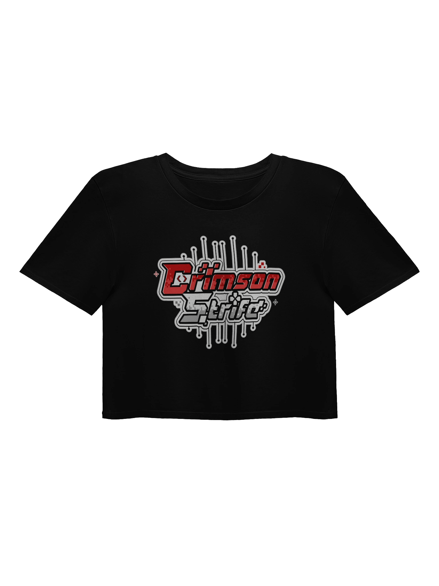 CrimsonStrife Circuit Logo Women's Crop Top product image (1)