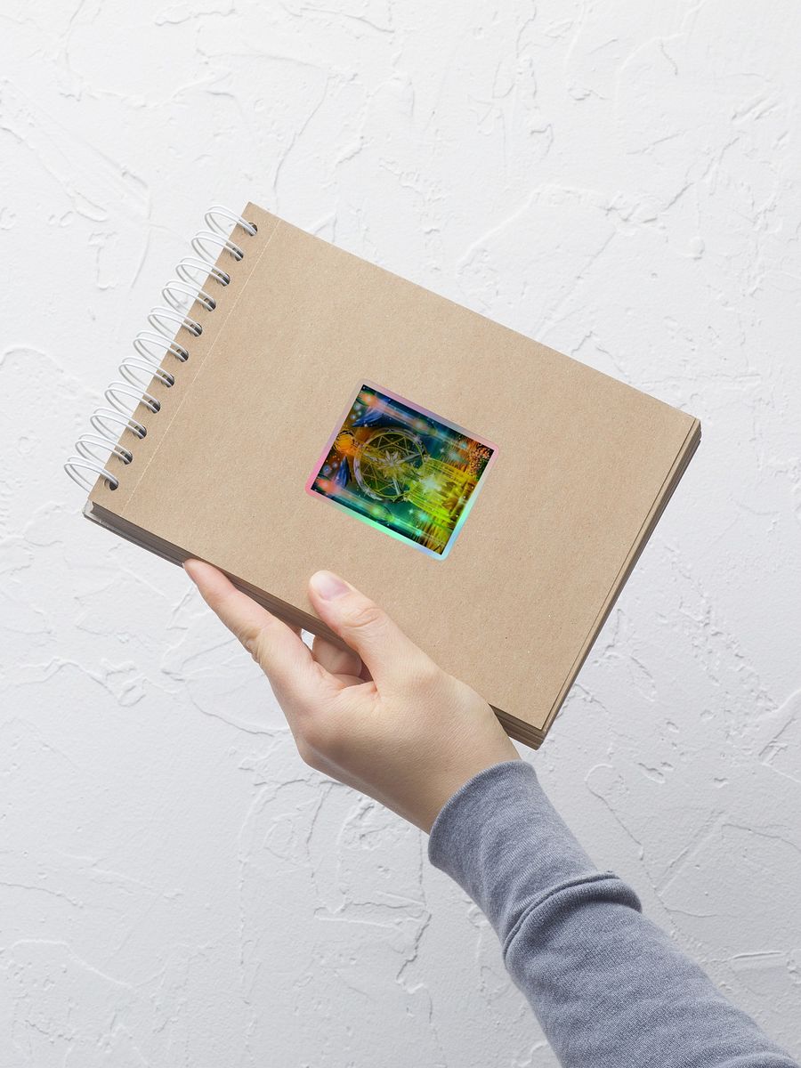 Golden Age Holographic Kiss-Cut Sticker product image (8)
