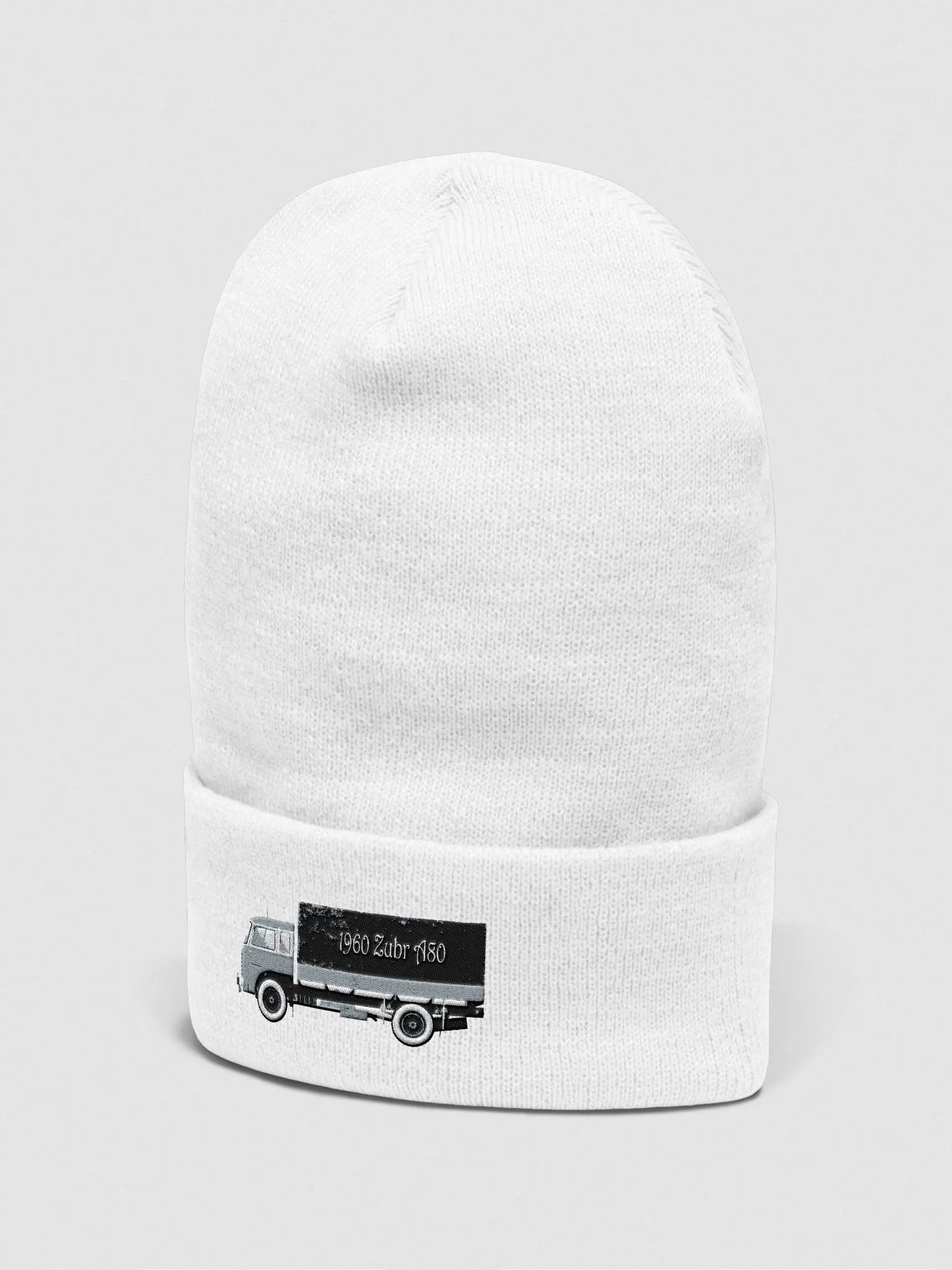 Retro Truck Graphic Cuffed Beanie product image (2)