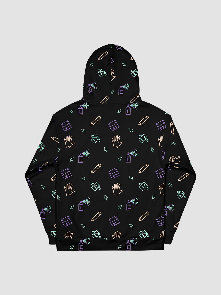 Computer Lab print classic hoodie product image (5)