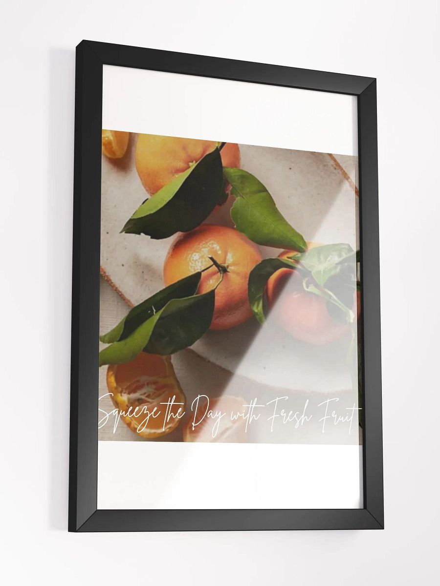 Wall Art Fruit Framed High-Quality Matte Poster (in) product image (3)