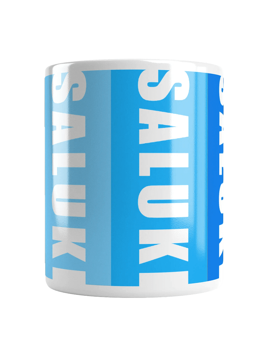 Saluki Blue Gradient Modern Chic Small Mug product image (6)