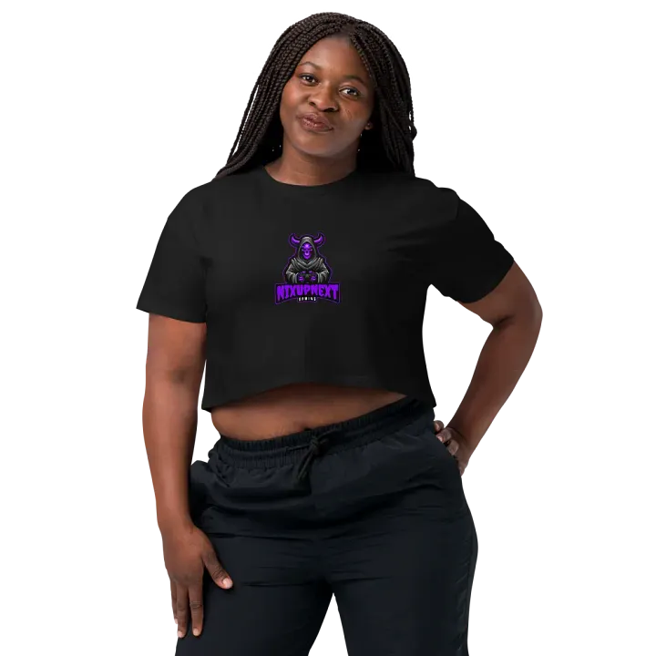 NIXUPNEXT Gamers' Skull Crop Top product image (2)
