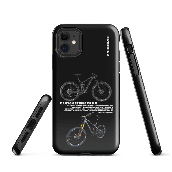 Black Strive CF 9.0 iPhone Case product image (1)