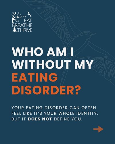 An eating disorder can feel all-encompassing, and you might feel like it’s taken over your life. 
But you are not your eating...