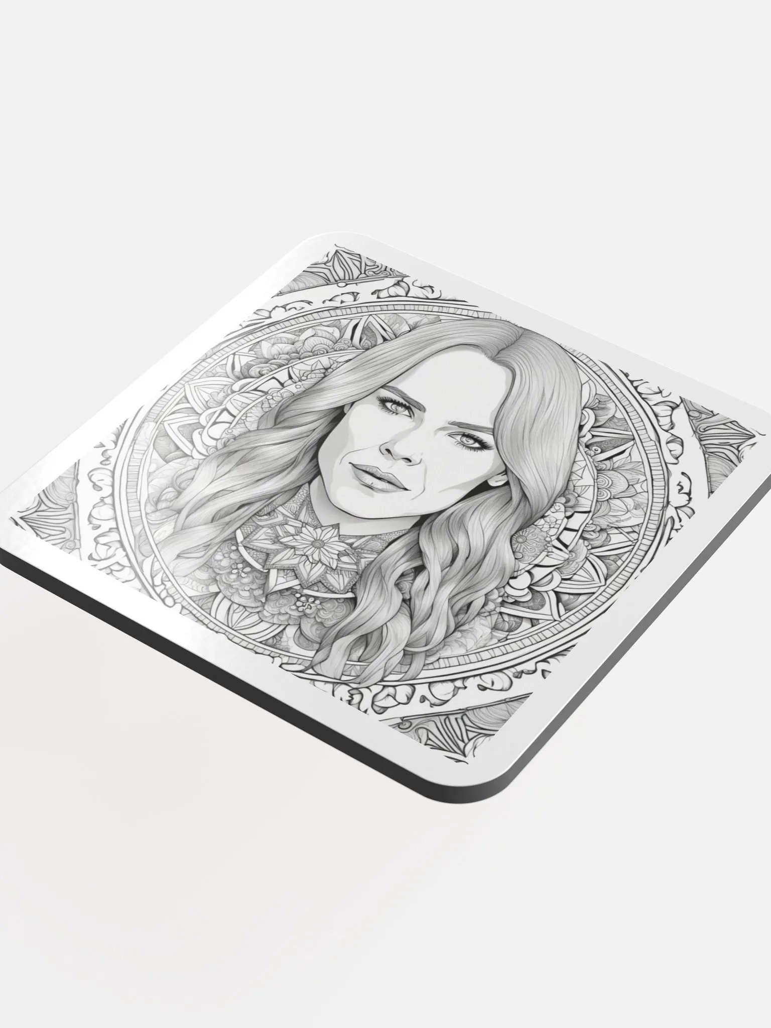 Serene Symmetry Mandala Coaster product image (4)