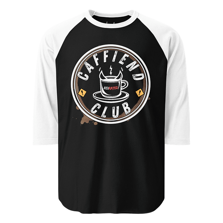 Caffiend Raglan Tee product image (1)
