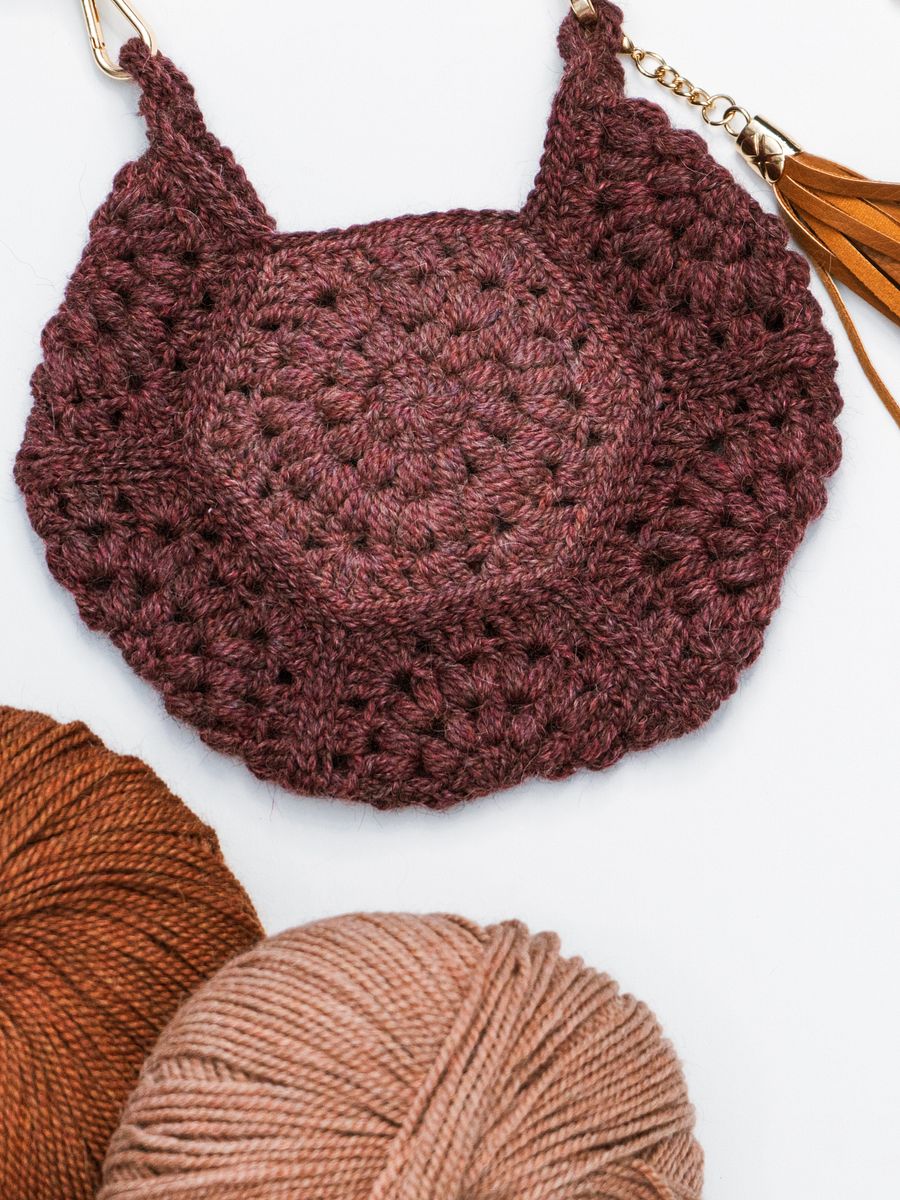 Easy Seven Hexagon Crochet Bag Pattern - Quick Project product image (8)