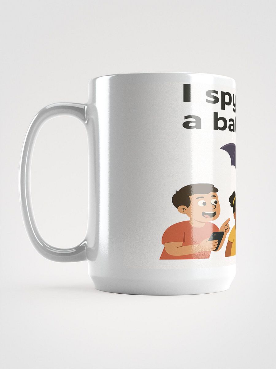 Bat Mania White Glossy Mug product image (6)