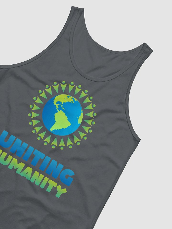 Uniting Humanity Plain text Tank top product image (17)
