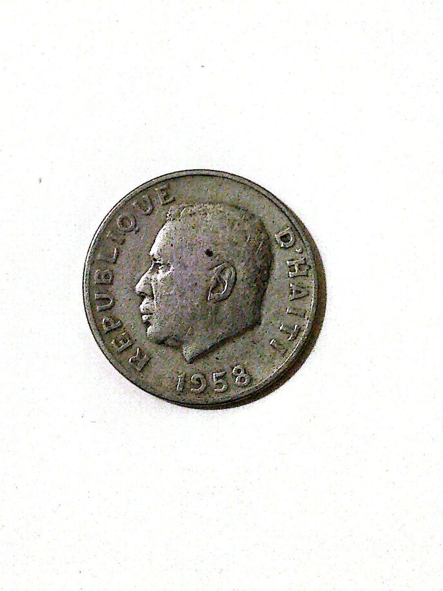10 cent Haitian Gourde coin - François Duvalier (1958) product image (1)