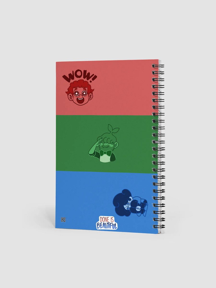 RGB Spiral Notebook product image (3)