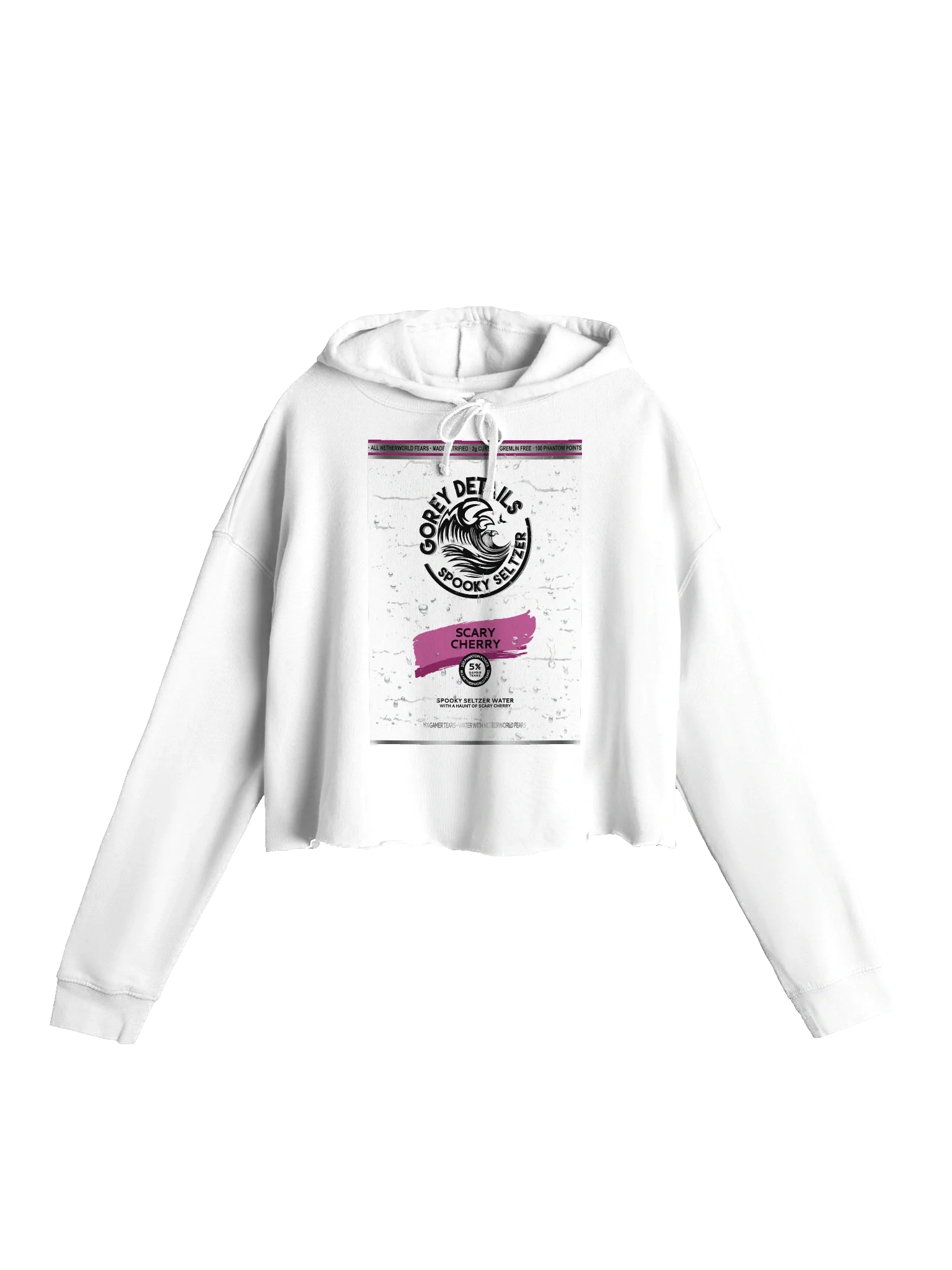 Spooky Seltzer - Independent Trading Co. Women’s Lightweight Cropped Hoodie product image (38)