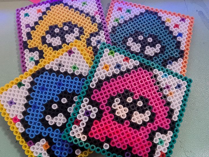 Perler Splatoon Coaster - Set of Four product image (1)