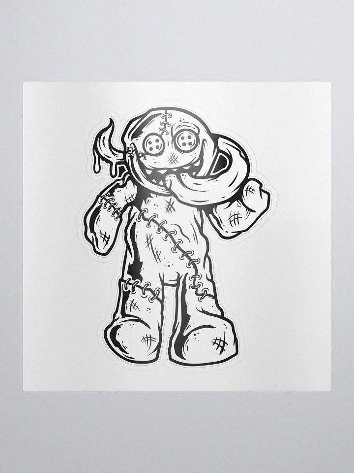 Voodoo Metal Sticker product image (1)