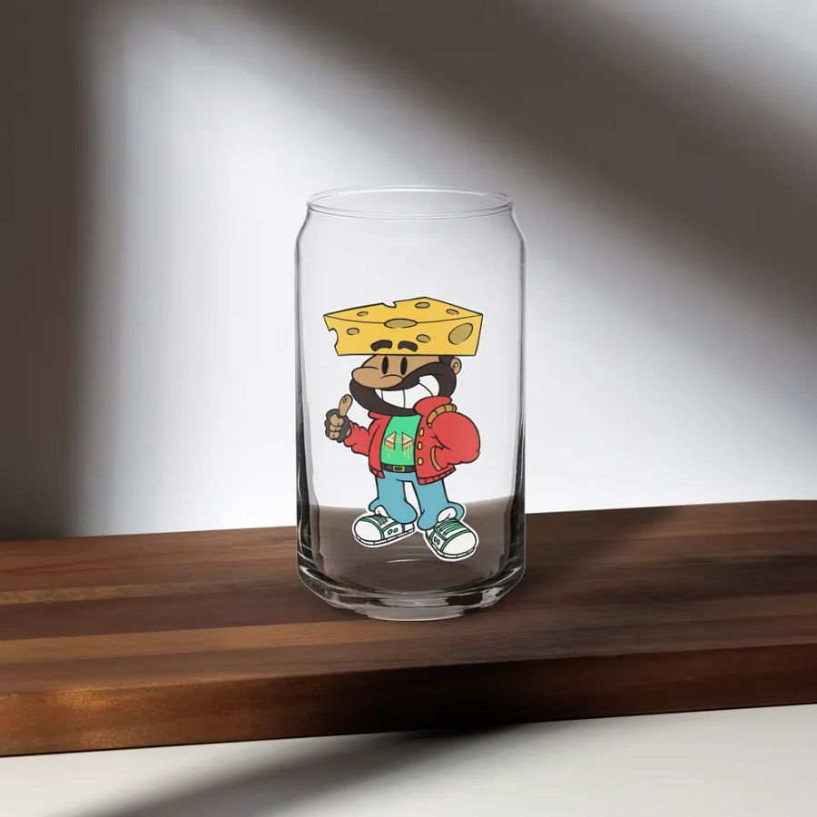 Tin Can Cheesehead Glass product image (4)