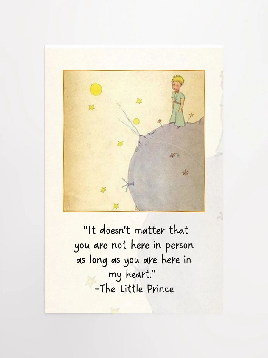The Little Prince Poster Wall Art 