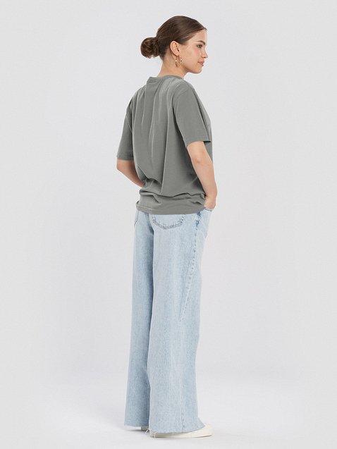 Photo showing Unisex Garment-Dyed Pocket T-Shirt