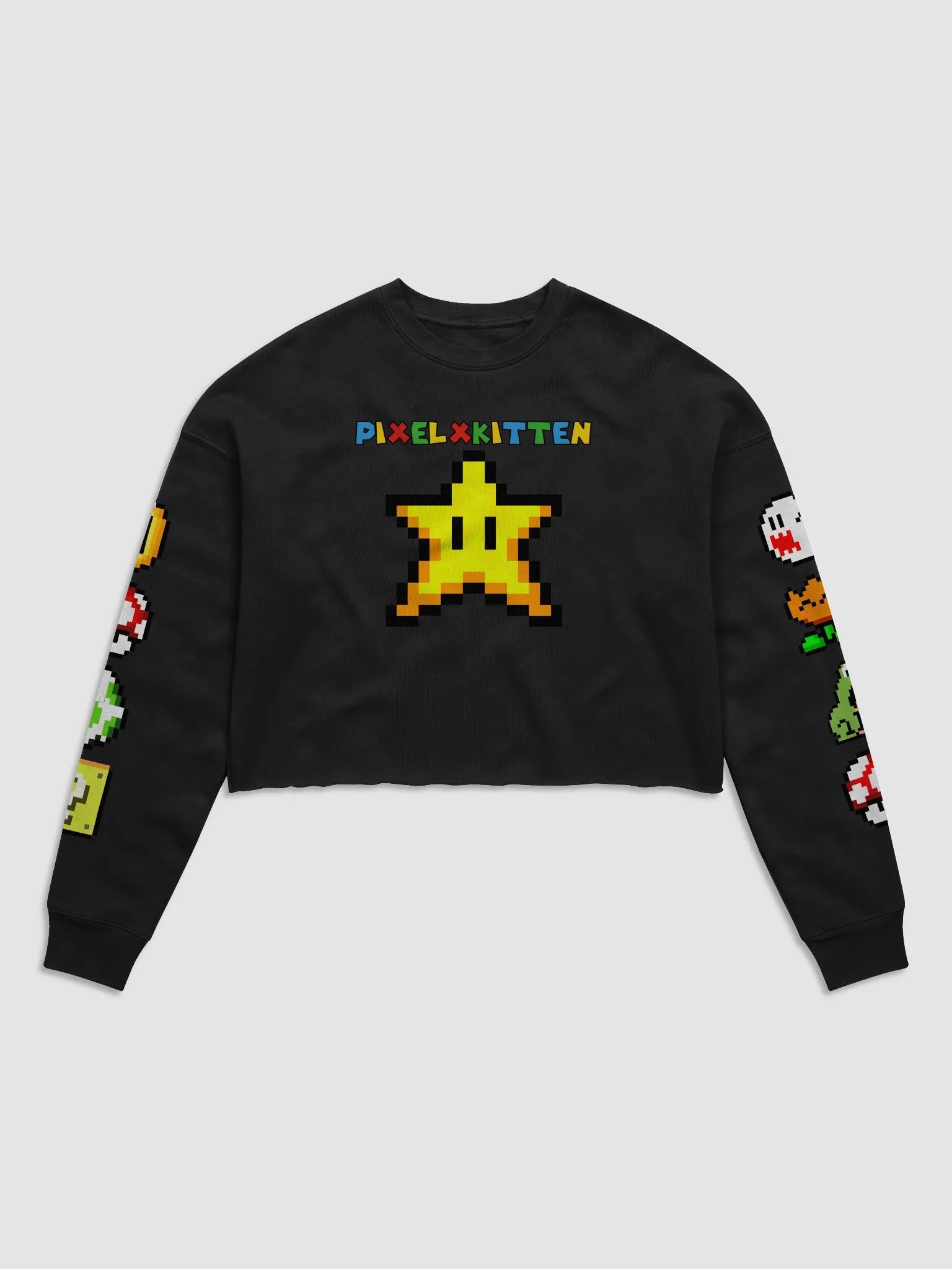 PixelxKitten Mario Crop product image (2)