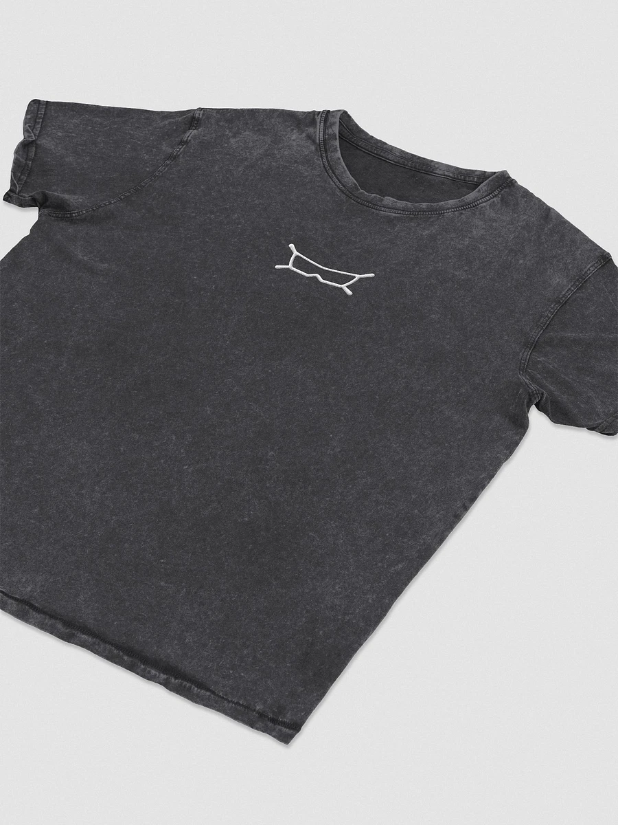 Faded Black Tee (Embroidered Logo) product image (3)