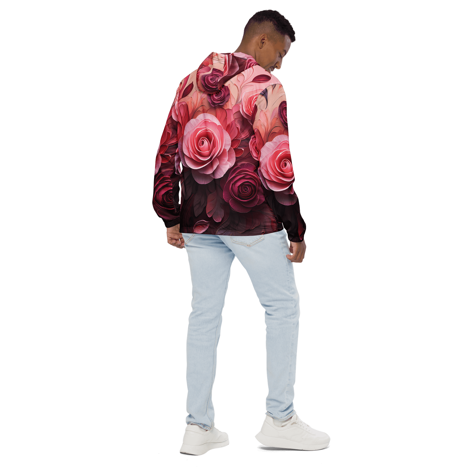Rose Petal Dreams Windbreaker product image (4)