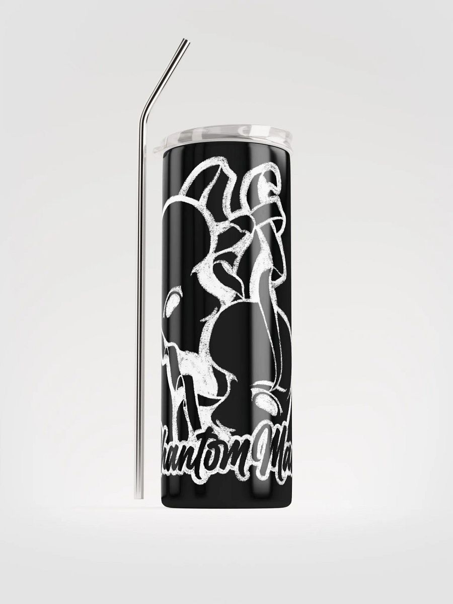 'PhantomMaul' White Logo Stainless Steel Tumbler product image (2)