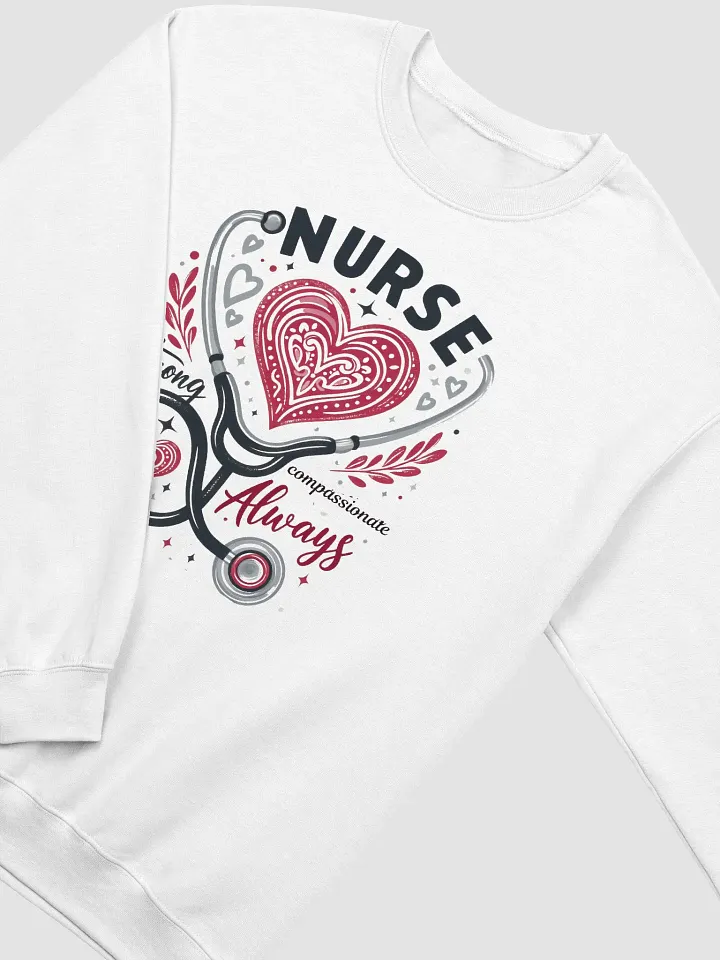 Nurse Love Stethoscope Heart Sweatshirt product image (9)