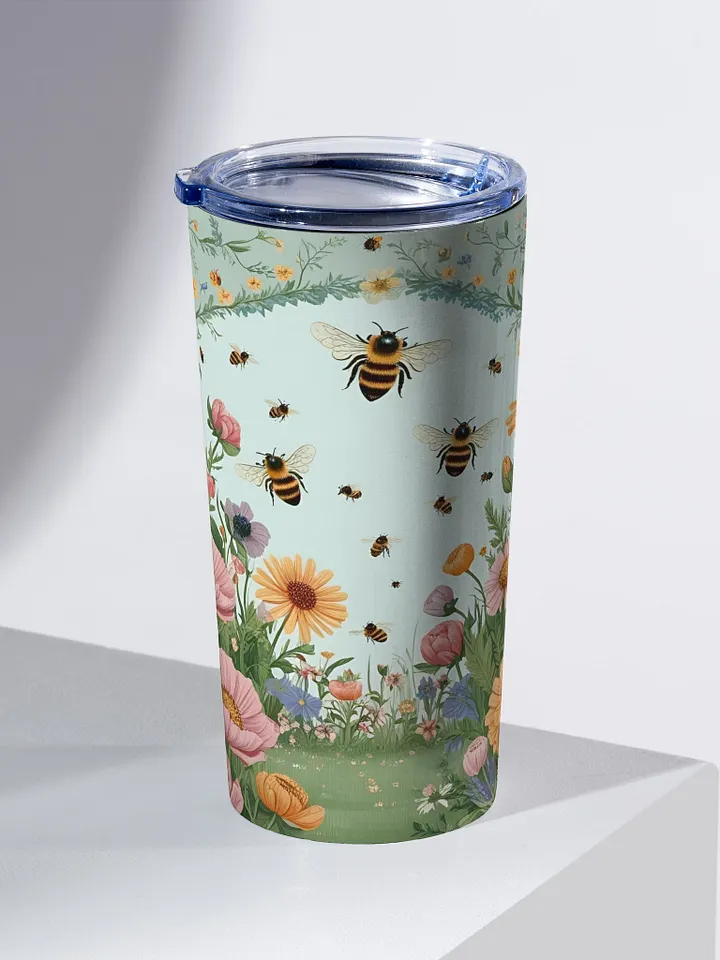 Bee Garden 20oz Stainless Steel Tumbler product image (1)