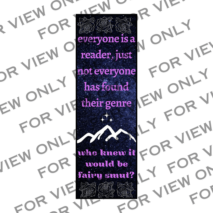 Everyone is a reader bookmark product image (2)