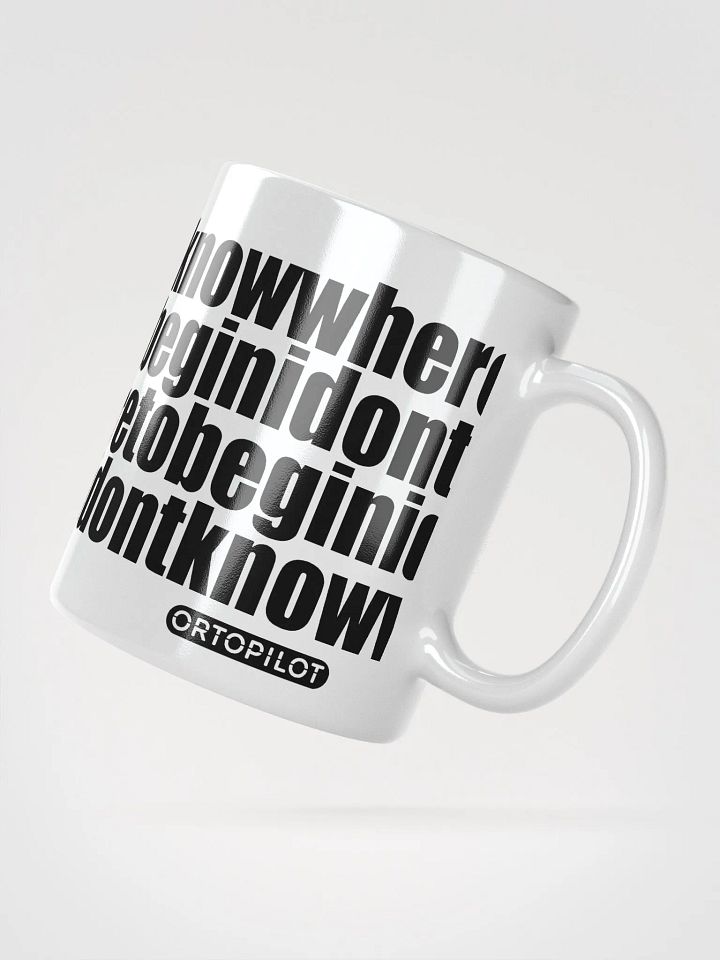 Idontknowwheretobegin Mug product image (4)