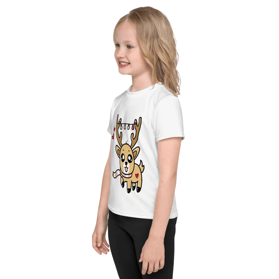 Cheery Reindeer All-Over Kids T-Shirt product image (5)