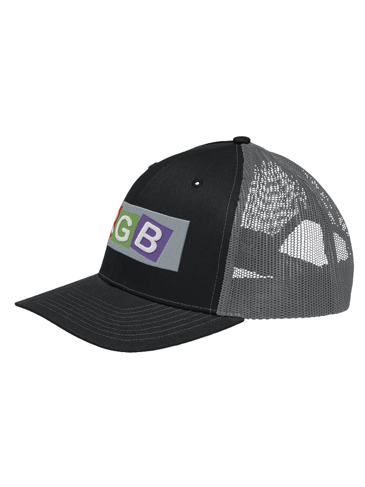 RGB Colorblock Trucker Hat product image (2)