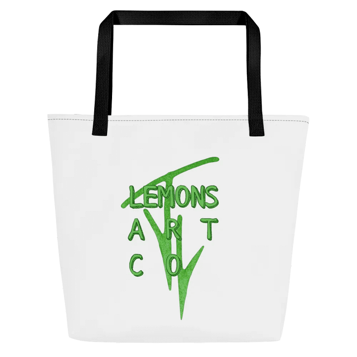 Green Dinosaus King All-Over Tote Bag product image (2)
