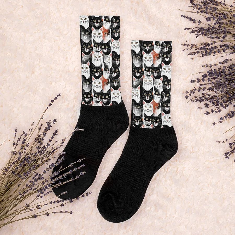 Katz Katz Katz Black Foot Socks product image (4)