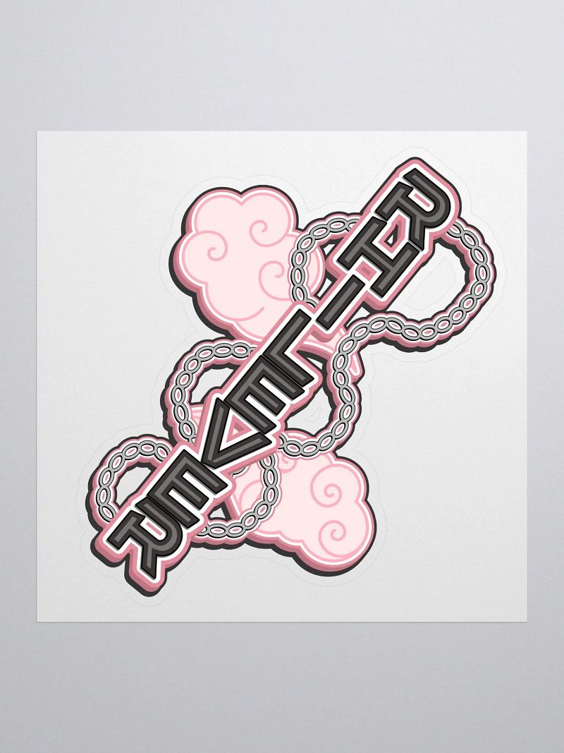 Classic Vertical Logo Sticker