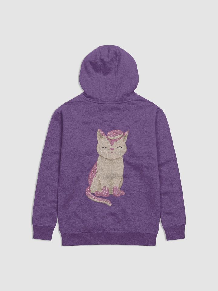 Lottie's Doughnut Cat Unisex Hoodie (Dark colours) product image (13)
