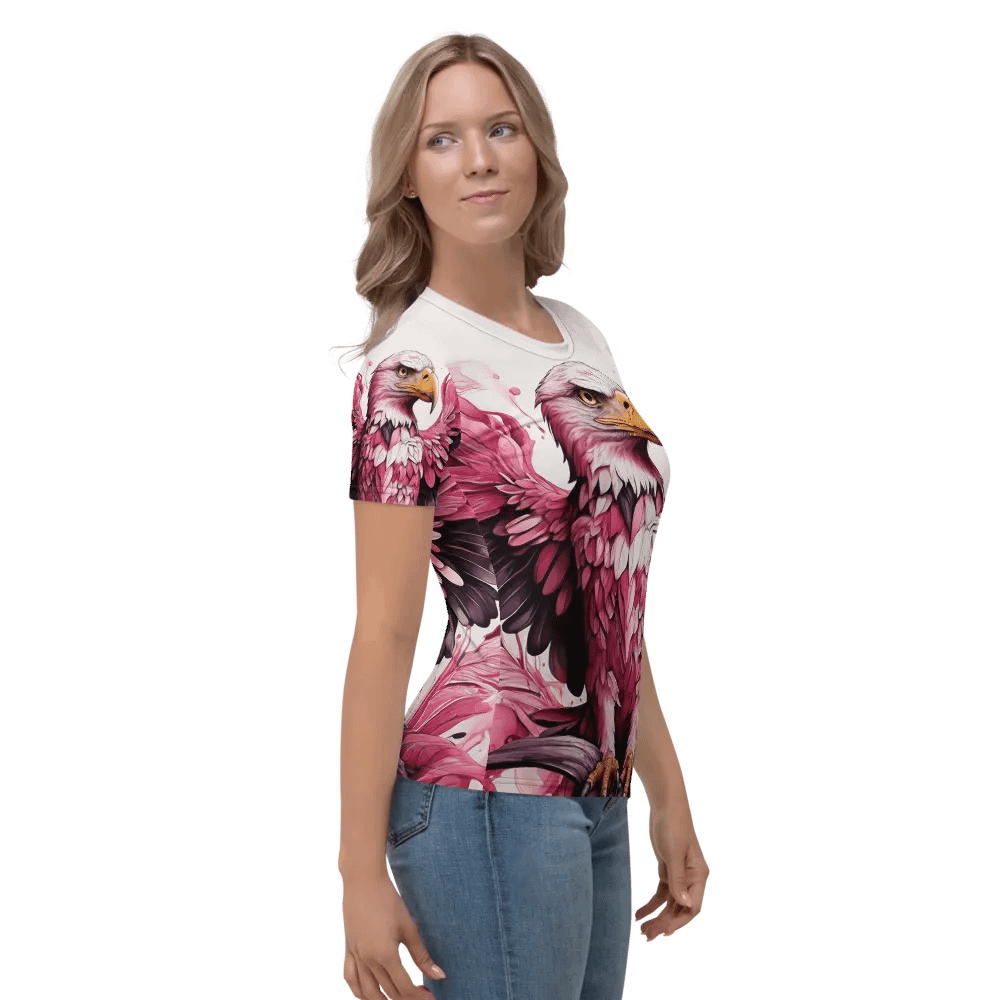 Pink eagle art product image (9)