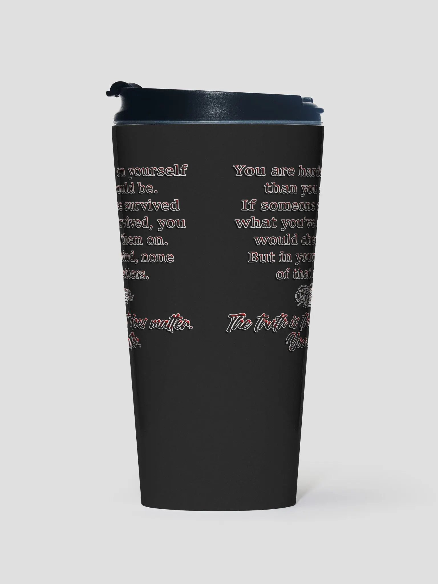 Positivity - Harder Travel Mug product image (1)