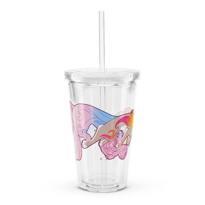 The Wolf and Peonies Tumbler product image (2)