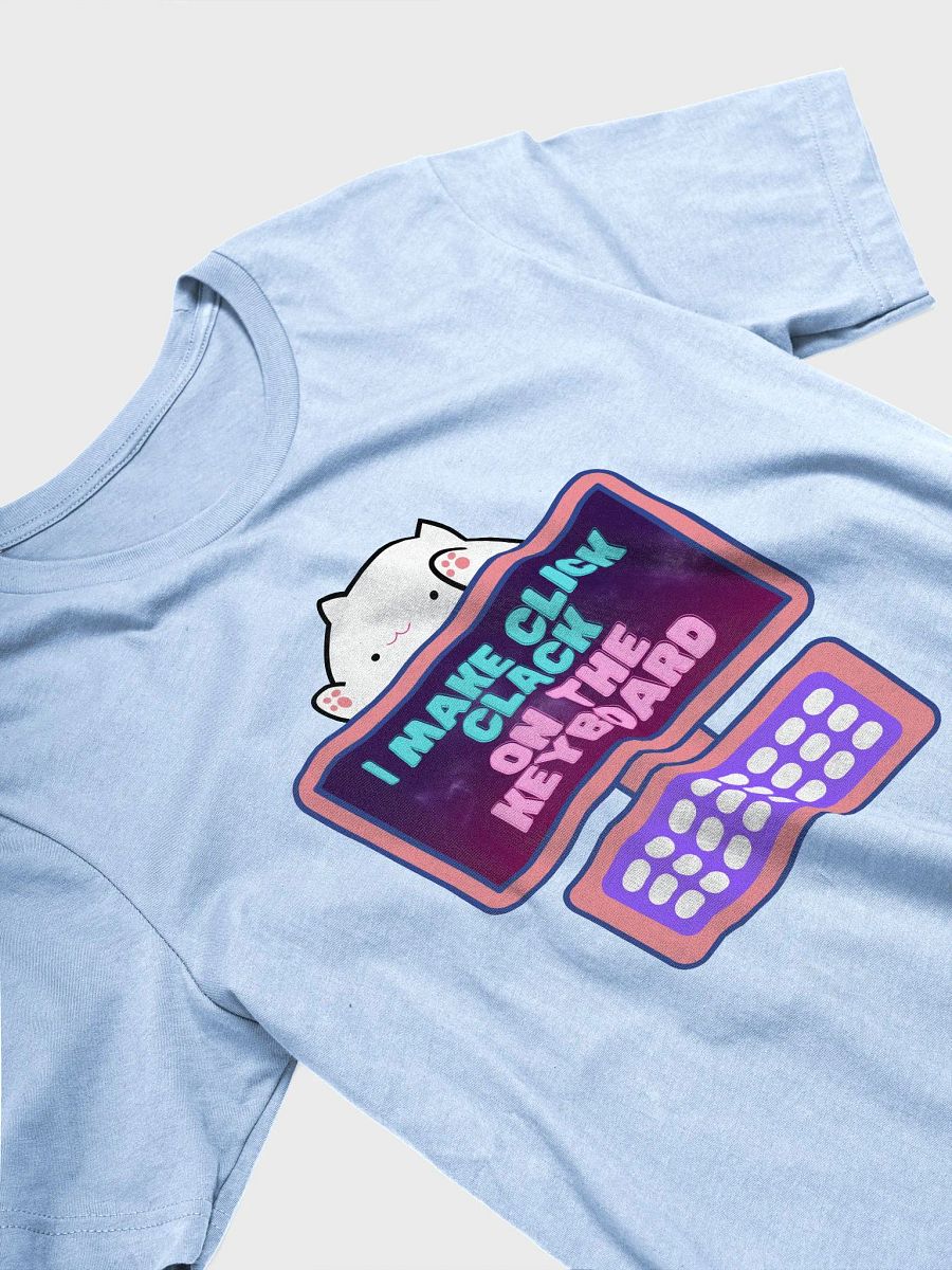 Click Clack Bongo Cat Supersoft 100% Cotton Printed Tee product image (31)