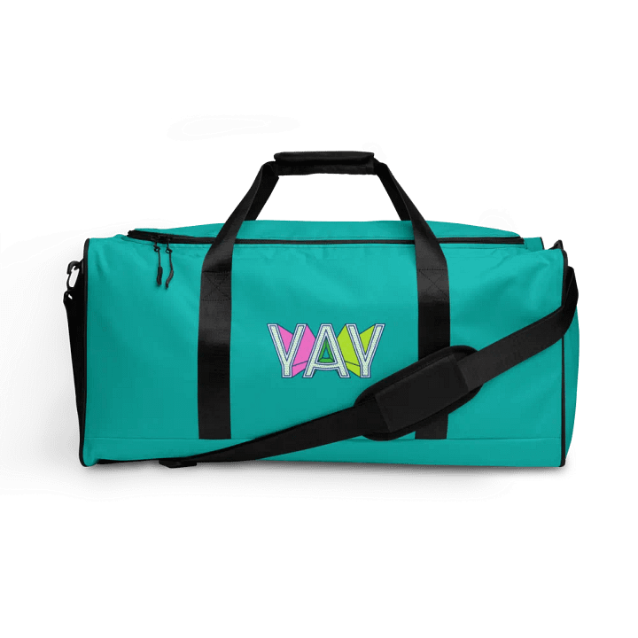 Yay Turquoise Duffle Bag product image (1)
