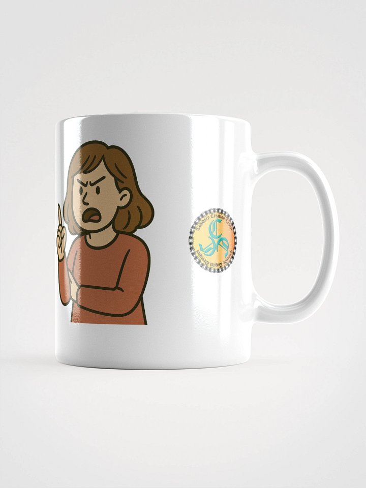 I'm not Arguing (Female) Glossy White Mug product image (2)