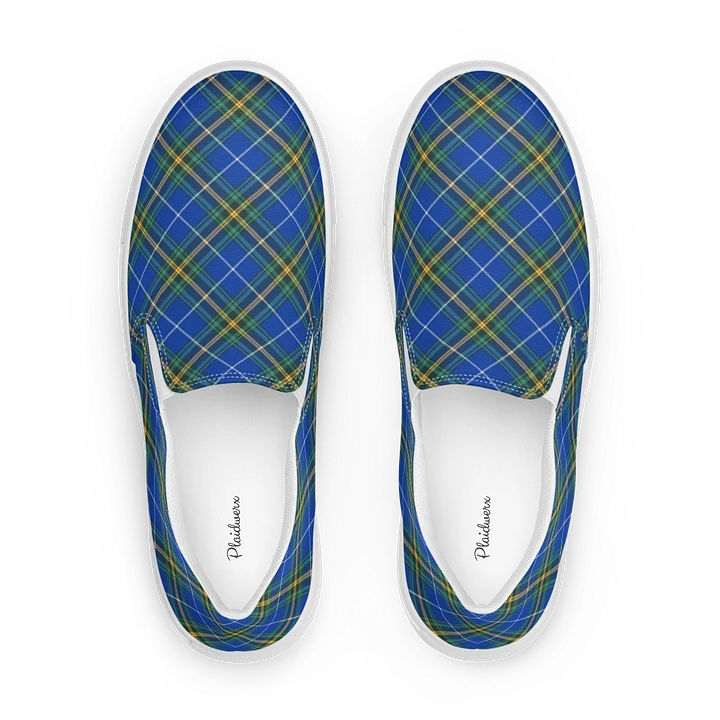 Nova Scotia Tartan Women's Slip-On Shoes product image (1)