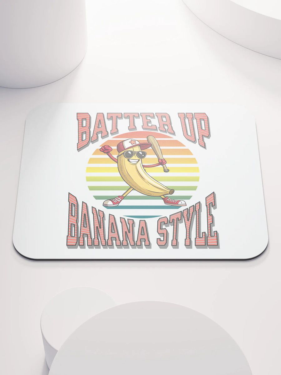 Batter Up Banana Style Baseball Bonanza Mouse Pad product image (2)