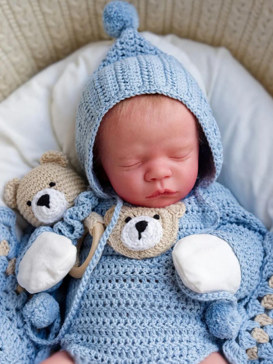 Crochet Pattern: Teddy Bear Baby Rattle product image (3)